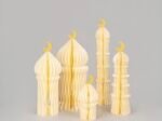 Soft Ivory Paper Minarets – Set of 10 - Image 2